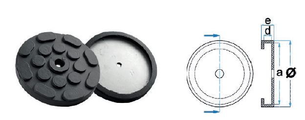 Guminis padas 169100MET